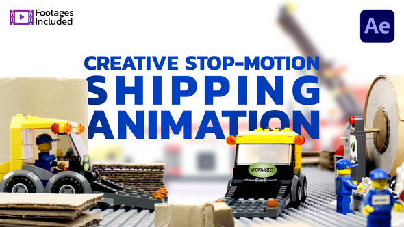 Creative Stop-Motion Shipping Animation