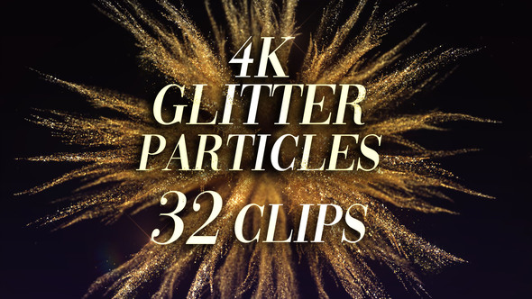Glitter Particles Collection 32 Clips