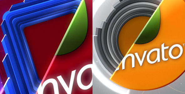 Square & Circular Logo Sting