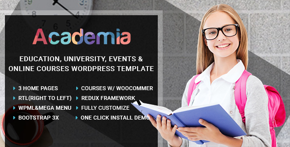 Academia - Centrum edukacji Theme WordPress