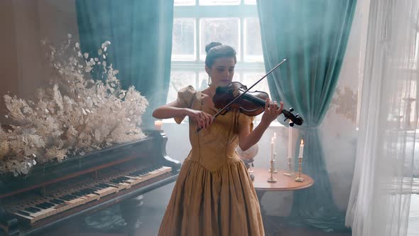 Girl Playing Violin