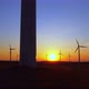 Windmills Turbine Sunset3 - VideoHive Item for Sale