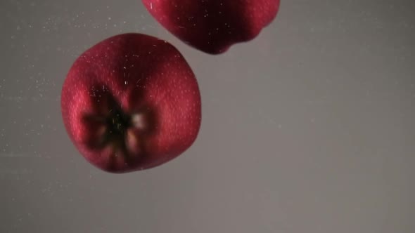 Red Apples Bubbles