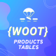 WOOT - WooCommerce Active Products Tables - CodeCanyon Item for Sale