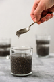 Making chia seeds water - PhotoDune Item for Sale