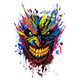 Vector illustration Joker Face - GraphicRiver Item for Sale