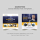 Marketing Social Media Post Template - GraphicRiver Item for Sale