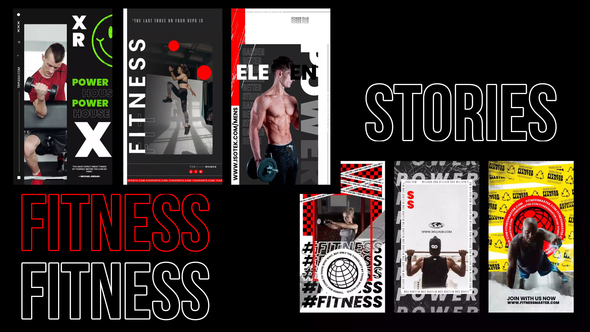 Creative target fitness stories
