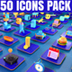 Collection icon pack vol 1 - 3DOcean Item for Sale