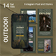 Outdoor Instagram Post & Stories Template - GraphicRiver Item for Sale