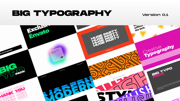 Big Typography - Premiere Pro