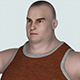 Young Fatty Man 3D Character - 3DOcean Item for Sale