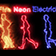 Running Man Glowing Silhouette - VideoHive Item for Sale