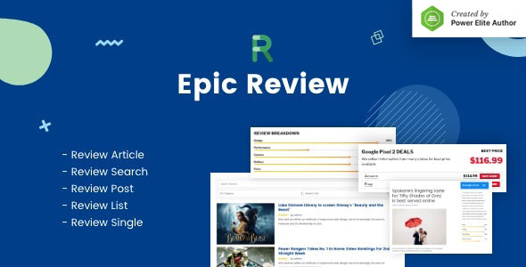 Epic Review WordPress Plugin & Add Ons for Elementor & WPBakery Page Builder