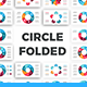 Circle Folded Infographics Keynote Template diagrams - GraphicRiver Item for Sale