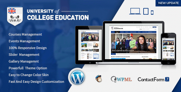 Uniwersytet | Edukacja Responsywny motyw WordPress