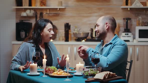 Proposal in the Kitchen