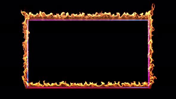 Fire Frame On Alpha alt