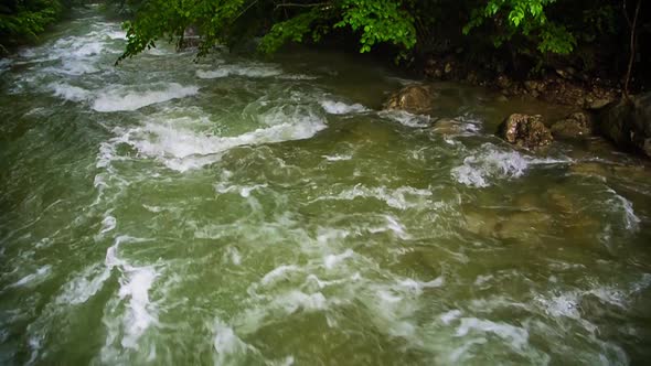 Mountainous High River Flow