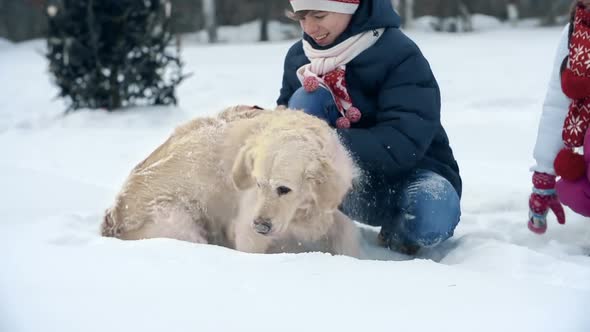 Having Snow Fun 