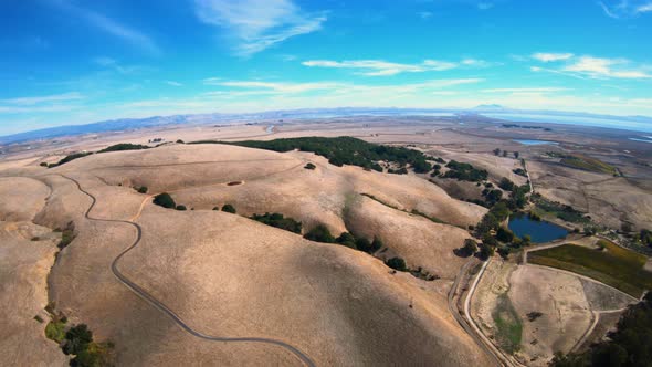 Sears Point Looking At Skaggs Island And Napa River Delta San Pablo Bay National Wildlife Refuge