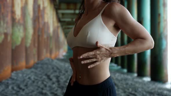 Closeup of a Female Torso