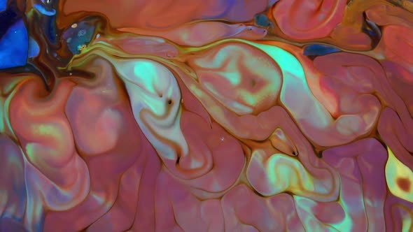 Abstract Colorful Sacral Liquid Waves Texture 992 alt