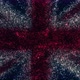 United Kingdom Of Great Britain And Northern Ireland Flag With Abstract Particles - VideoHive Item for Sale