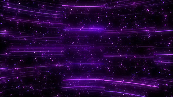 4K Purple Digital Background Seamless Loop