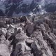 Epic Flight Above Thousands Cracks of Mizhirgi Glacier in Caucasus Mountains - VideoHive Item for Sale