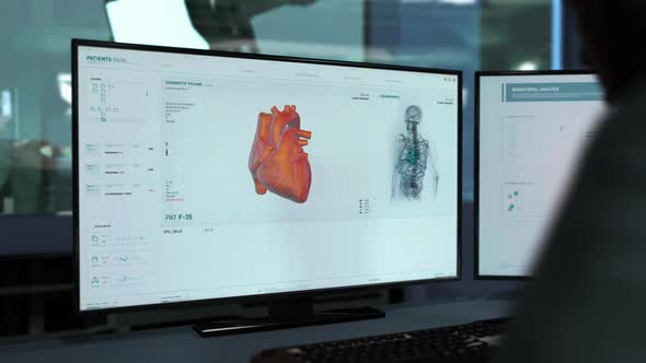 Advanced Medical Examination Of Patient For Heart Organ Treatment At Hospital alt