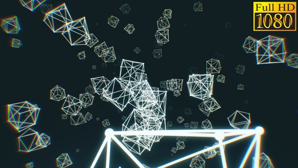 Retrowave Abstract Shapes Vj Loop Pack V2 alt