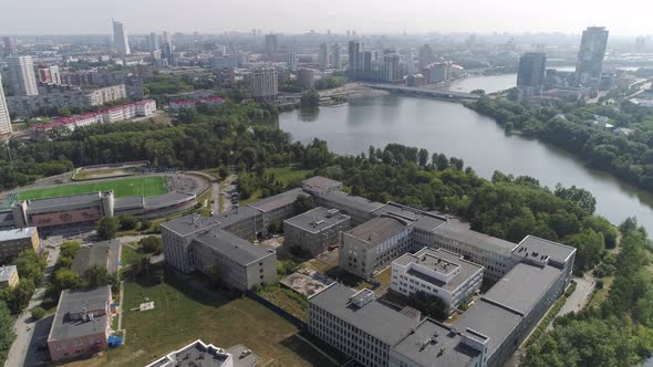 Ural State Transport University in the Ekaterinburg city 02