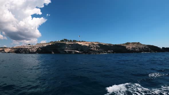 View of Ionian Sea, Santa Maria di Leuca, Salento, Puglia, Italy