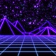 Concept 18-N1 Infinite Abstract Neon Retrowave Animated Background - VideoHive Item for Sale