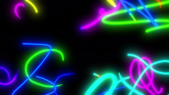 Light scribble abstract background Loop