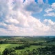 time lapse of beautiful Green farming community and a factory on a beautiful cloudy day. - VideoHive Item for Sale