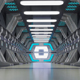 sci-fi scenes  space corridors  sci-fi corridors  corridors - 3DOcean Item for Sale