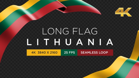 Long Flag Lithuania