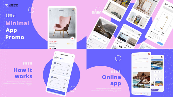 Minimal Color App Promo alt