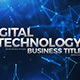 Digital Technology Business Titles - VideoHive Item for Sale