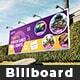 Travel Agency Billboard Signage Design - GraphicRiver Item for Sale