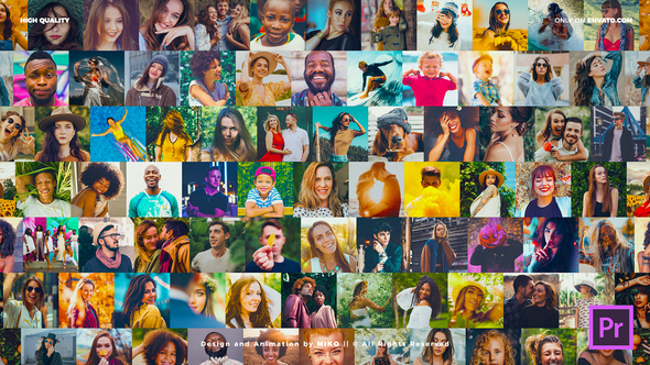 Mosaic Photo Logo Opener