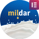 Mildar - Dairy Farm & Milk WordPress Theme + RTL - ThemeForest Item for Sale