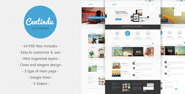 Download Elegant Psd Files And Photoshop Templates From Themeforest PSD Mockup Templates