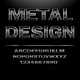 Chrome Steel grid Font Design - GraphicRiver Item for Sale