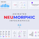 Neumorphic Infographics. Keynote Presentation - GraphicRiver Item for Sale