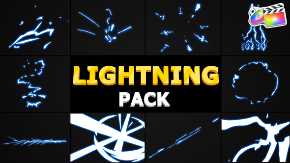 Cartoon Lightning Pack | FCPX alt