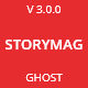 Storymag - Minimal Masonry Style Magazine and Blog Ghost Theme - ThemeForest Item for Sale