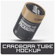 Cardboard Tube Packaging Mock-Up - GraphicRiver Item for Sale